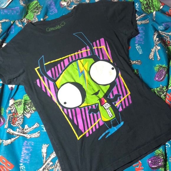 Mighty Fine Tops - Invader Zim Gir Cupcake Shirt